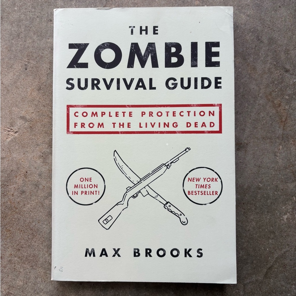—SOLD— Zombie Survivor Guide book